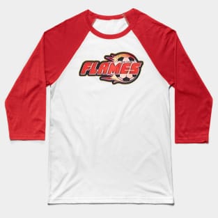 Fort Wayne Flames Soccer Baseball T-Shirt